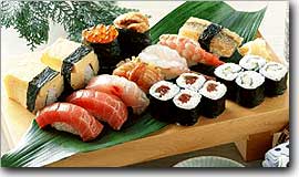 海苔料理の代表　お寿司